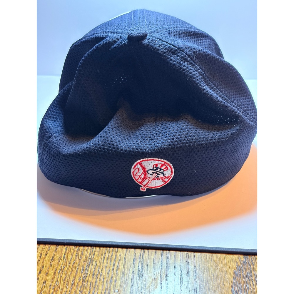 New Era Yankees Hat Medium/Large Navy Mesh Blue State Patch Sporty MLB Cap - Picture 2 of 9